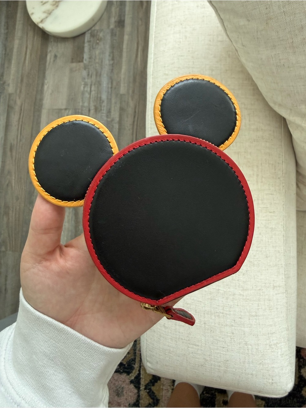 Coach Disney Mickey Mouse X Keith Haring Coin Case - Picture 10 of 10